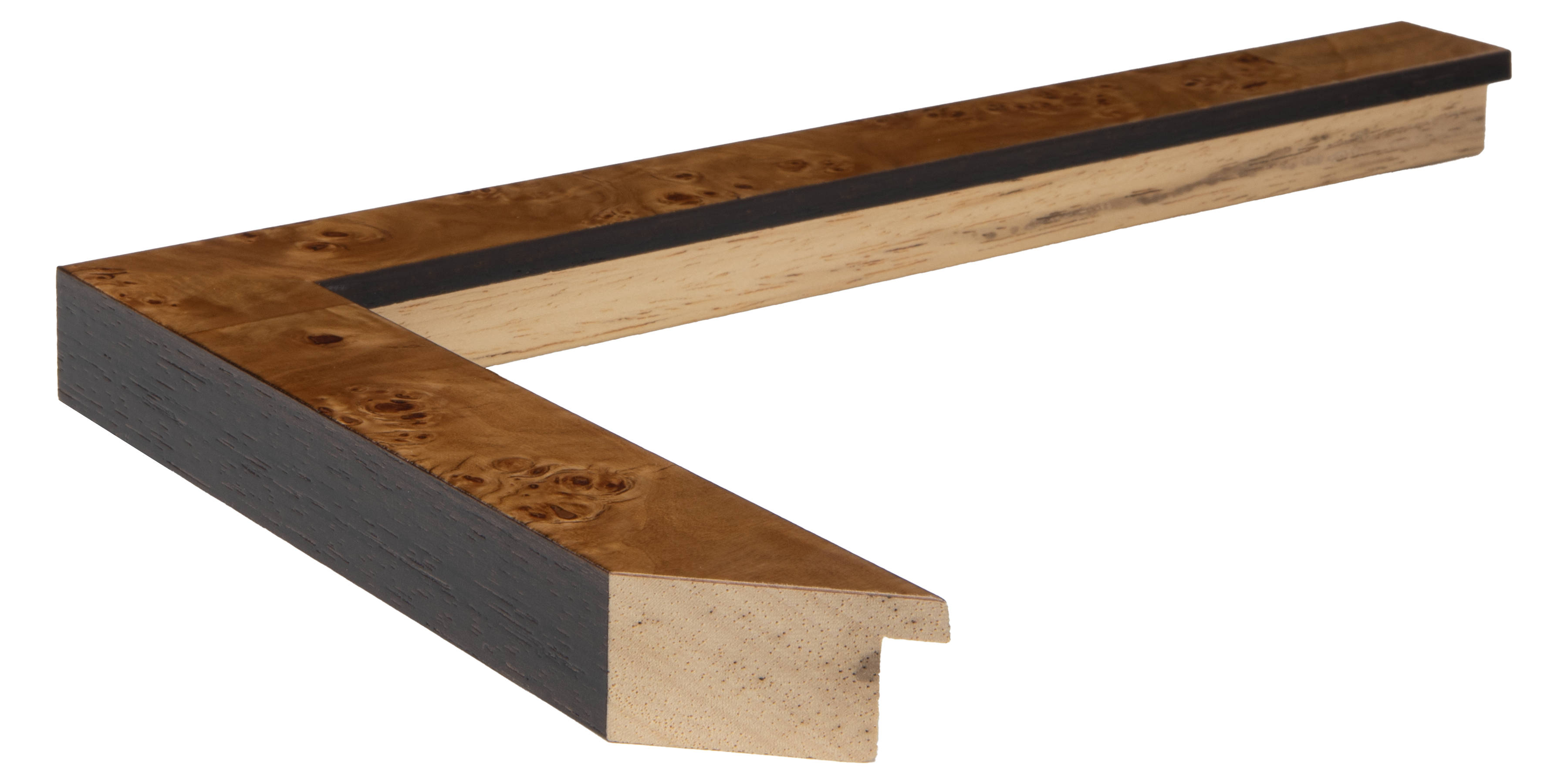 Poplar Burl Frame